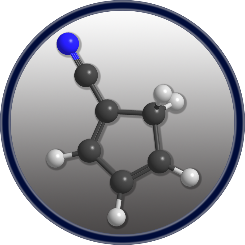 Structure of 1-cyano-cyclopentadiene