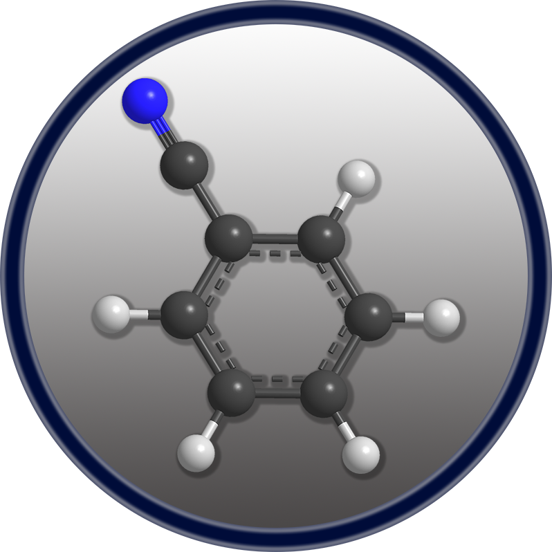 Structure of benzonitrile