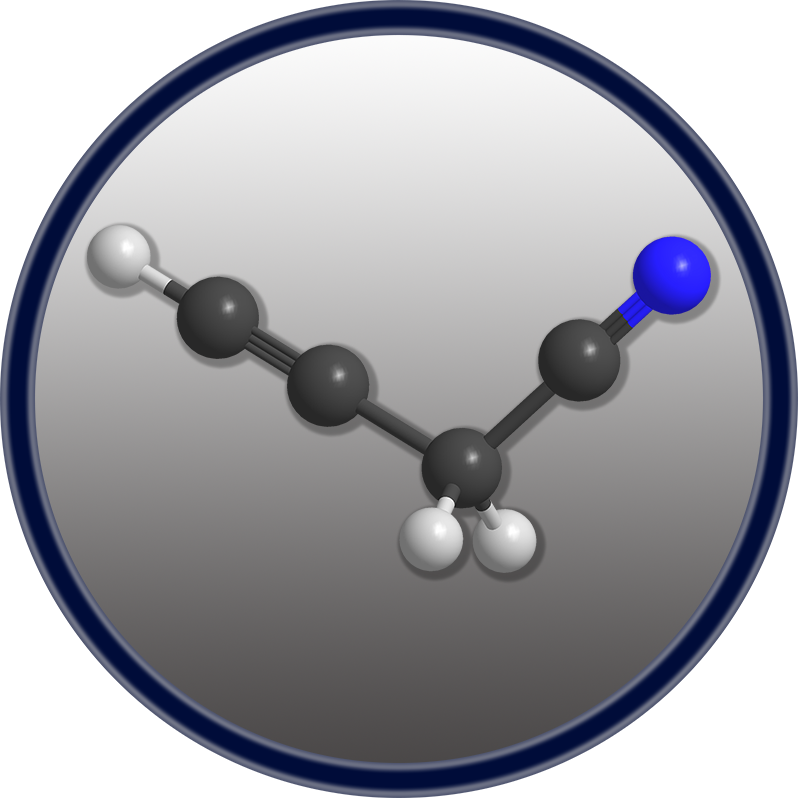 Structure of propargyl cyanide